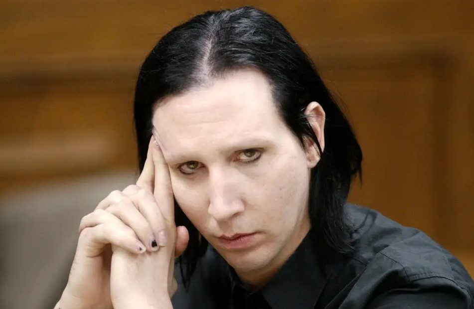 Marilyn Manson sans maquillage